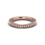 Matching Band for Intricate Hidden Halo Engagement Ring