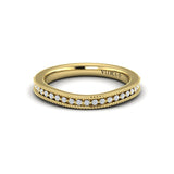 Matching Band for Intricate Hidden Halo Engagement Ring