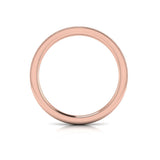 Matching Band for Vintage Splendor Oval Split Shank Engagement Ring