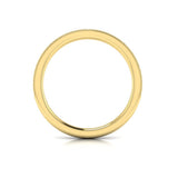 Matching Band for Vintage Splendor Oval Split Shank Engagement Ring