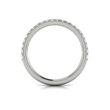 Matching Band for Signature Solitaire Emerald Cut Bezel Engagement Ring