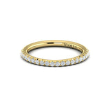 Matching Band for Signature Solitaire Emerald Cut Bezel Engagement Ring