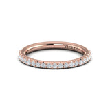 Matching Band for Streamlined Oval Bezel Engagement Ring