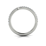 Matching Band for Graceful Curves Engagement Ring