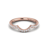 Matching Band for Embrace Halo Oval Engagement Ring