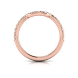 Matching Band for Embrace Halo Oval Engagement Ring
