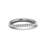 Matching Band for Flora Hidden Halo Engagement Ring