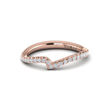 Matching Band for Timeless Reflection Oval Engagement Ring