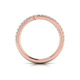 Matching Band for Timeless Reflection Oval Engagement Ring