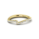 Matching Band for Timeless Reflection Oval Engagement Ring