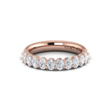 Matching Band for Eternal Oval Engagement Ring