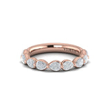 Matching Band for Cascade Oval Engagement Ring
