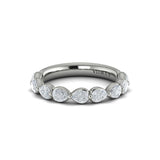 Matching Band for Cascade Oval Engagement Ring