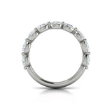 Matching Band for Cascade Oval Engagement Ring