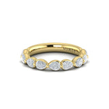 Matching Band for Cascade Oval Engagement Ring