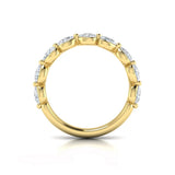 Matching Band for Cascade Oval Engagement Ring