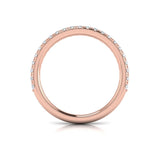 Matching Band for Woven Embrace Three Stone Engagement Ring