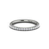 Matching Band for Woven Embrace Three Stone Engagement Ring
