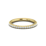 Matching Band for Woven Embrace Three Stone Engagement Ring
