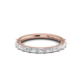 Matching Band for Intricate Round Engagement Ring