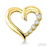 Heart Shape Journey Diamond Fashion Earrings