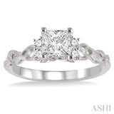 Semi-Mount Diamond Engagement Ring