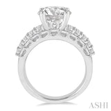 Semi-Mount Diamond Engagement Ring