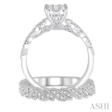 Lovebright Diamond Wedding Set