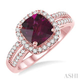 Gemstone & Diamond Ring