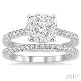 Lovebright Diamond Wedding Set