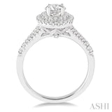 Oval Shape Diamond Engagement Ring