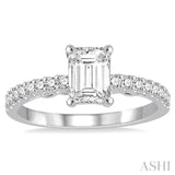 Semi-Mount Diamond Engagement Ring