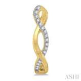 Diamond Fashion Hoop Earrings