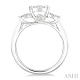 Past Present & Future Lovebright Diamond Engagement Ring