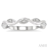 Stackable Diamond Wedding Band