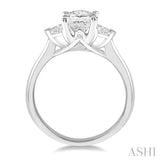 Oval Shape Diamond Engagement Ring