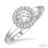 Semi-Mount Diamond Engagement Ring