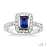 Gemstone & Diamond Ring