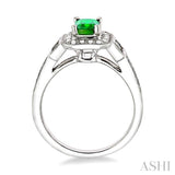 Gemstone & Diamond Ring