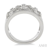 Silver Diamond Fashion Ring