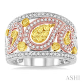 Pear Shape Diamond Fashion Ring