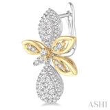 Flower Lovebright Diamond Fashion Earrings