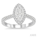 Marquise Shape Lovebright Essential Diamond Ring