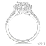 Heart Shape Lovebright Essential Diamond Engagement Ring