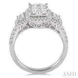 Past Present & Future Lovebright Diamond Engagement Ring