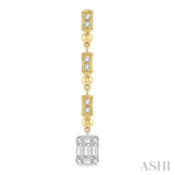 Fusion Diamond Long Earrings