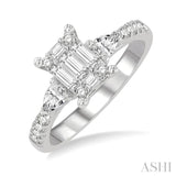 Fusion Diamond Engagement Ring