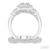 Fusion Diamond Wedding Set