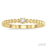 Stackable Petite Diamond Fashion Ring