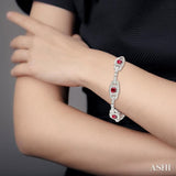 Gemstone & Diamond Bracelet